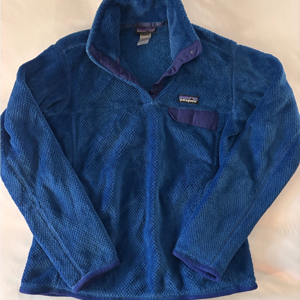 Patagonia Blue Fleece Sweatshirt